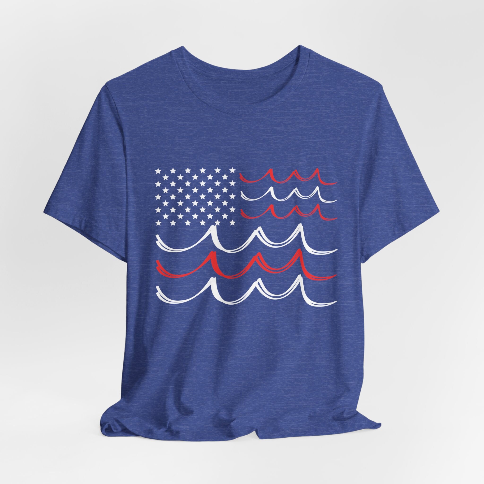 Patriotic Unisex Jersey Short Sleeve Tshirt Assorted Sizes