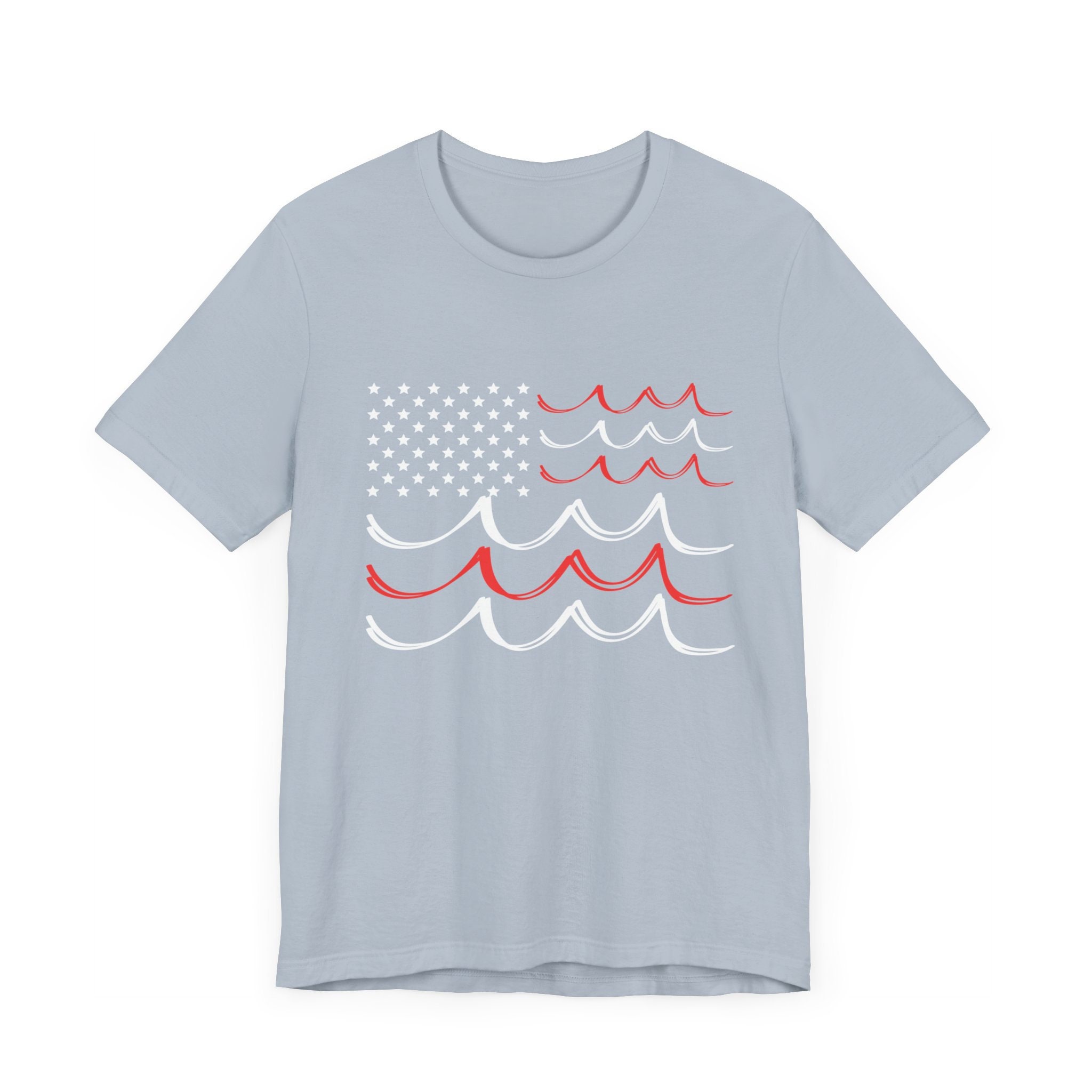 Patriotic Unisex Jersey Short Sleeve Tshirt Assorted Sizes