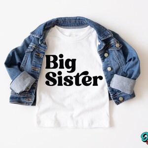 Big Sister To be  Shirt, Cute Big Sister Toddler Shirt, Retro Big Sister Tee ,Big Sis Gift, Toddle Shirt, Toddler Cute Tee, Big Sister Shirt