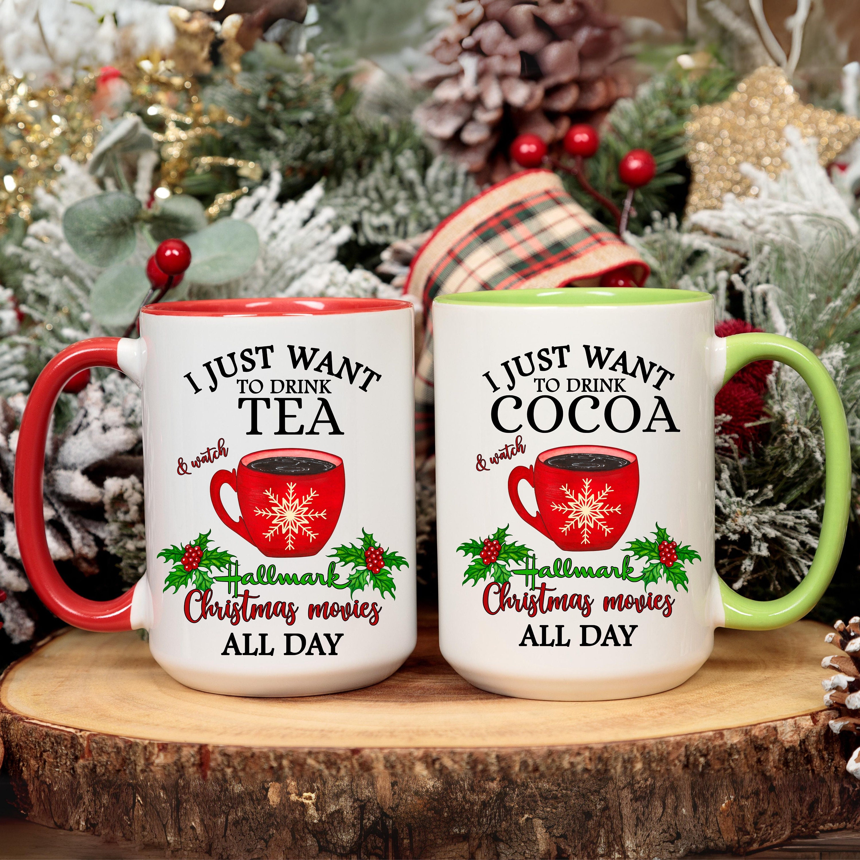 Funny Christmas Movie Mug, Personalized Christmas Movie Mug, Funny Xmas ...