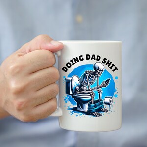 Best Dad Mug, Funny Dad Ceramic Mug, Father&#39;s Day Gift Mug, Dad Gift Mug, Custom Daddy Mug, Father&#39;s Day Mug, Birthday Gift Dad Mug