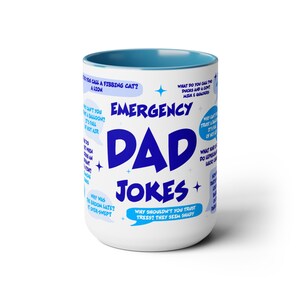 Dad jokes Mug, Funny Dad Ceramic Mug, Father&#39;s Day Gift Mug, Super Dad Gift Mug, Gamer Daddy Mug, Father&#39;s Day Mug, Birthday Gift Dad Mug
