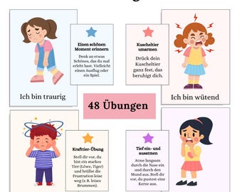Montessori Gefühle verstehen, Emotionsregulation, Kinder Vorlage zum Ausdrucken PDF, zur Gefühlsverarbeitung, Kindergarten, Schule