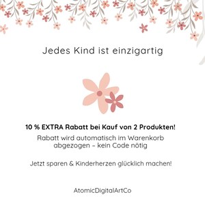50 Animal Flashcards Preschool – Flashcards for Children in German | Montessori Materials | Fruit Flashcards German | PDF Digital image 10