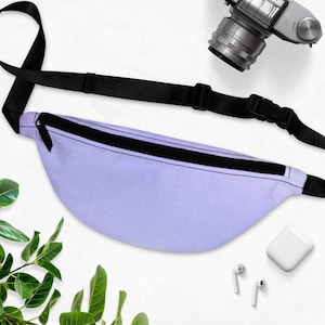 Lavender bag women crossbody bag purple travel pack lilac fanny pack pattern cross body hip pack should bag waist belt bum bag