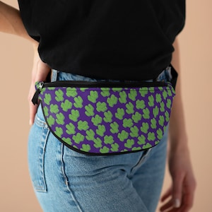 Cactus fanny pack! Desert bag purple pack neon fanny pack cactus fashion trending storage bags great fanny shoulder bag slim fit cactus