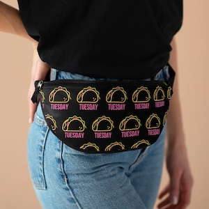 Taco Bauchtasche! Lustige Taco dienstag Beuteltasche Snack Bauchtasche Lebensmittelmode trendige mexikanische Taschen Taco Bauchtasche für Lebensmittelliebhaber Lagerung