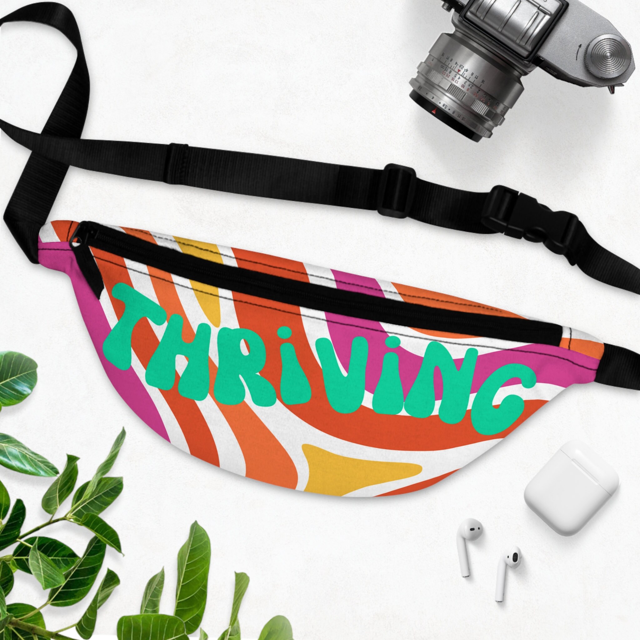 Thriving Fanny Pack! Thriving Bag Thrive Fanny Pack Retro Style Fanny ...