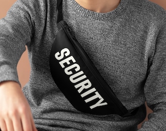 Security fanny pack! Security bag secret pack clearance fanny pack fashion trending body guard fanny for him security guard protect secure