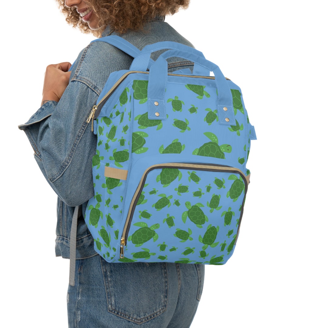 Tortoise Backpack Turtle Diaper Backpack Custom Backpack Turtles