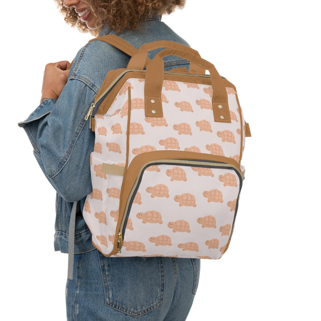 Turtle Backpack Tortoise Diaper Backpack Custom Backpack Turtles ...