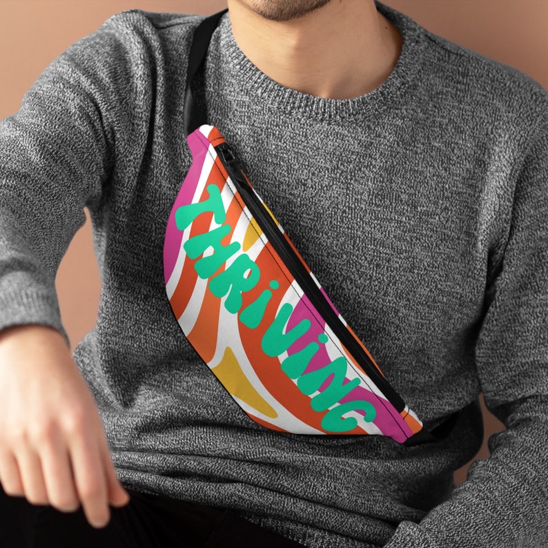 Thriving Fanny Pack! Thriving Bag Thrive Fanny Pack Retro Style Fanny ...