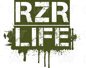 PNG Polariz Razor Life Turbo Official Day Drinking Club Design Off Road Riding Mudding png Side by Side SXS png Design UTV Poker Run 4x4