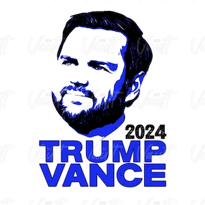 PNG TRUMP Vance 2024 Political Campaign Designs | Election Designs | Trump 2024 | Maga Movement | JD Vance Png | Republican | Donald Trump