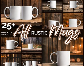 25+ Rustic Mug Mockup Bundle Coffee Mug Mock up Bundle Coffee Mug Mockup White Mug Blank Mug Template Mock up Coffee Mug White Mug Mock