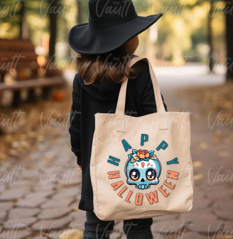 PNG Happy Halloween Kids Cute Sugar Skull Halloween Designs Pretty