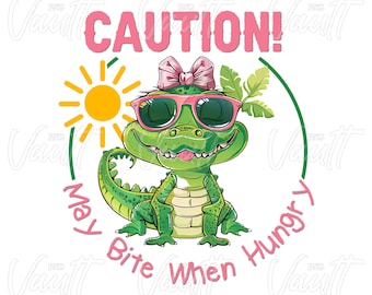 PNG Summer Time Kids Beachy Themed Design, Summer PNG, Beach PNG Design, Kids Alligator Crocodile Design Funny Kids Saying, Animal Designs