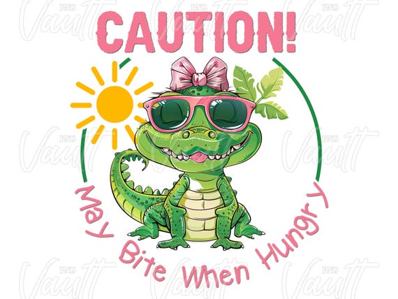 PNG Summer Time Kids Beachy Themed Design, Summer PNG, Beach PNG Design, Kids Alligator Crocodile Design Funny Kids Saying, Animal Designs