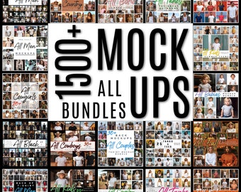 1500+ Mockups Mega Bundle and growing every day! Tshirt mockup Tank top mockup mens mockups Kids mockups Baby mock ups Country mockups