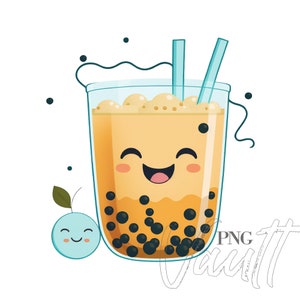 Bubble Tea Digital PNG, Happy Bubble, Bubble Tea SVG, Bubble Tea JPG, Happy Bubble Tea Boba Tea Clipart Boba tea png boba jpg