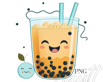 Bubble Tea digitale PNG, Happy Bubble, Bubble Tea SVG, Bubble Tea JPG, Happy Bubble Tea Boba Tea clipart Boba Tea png boba jpg