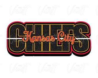 PNG Kansas City  Football Design | The Big Game Pro Football PNG SVG | Chiefs Kelce Mahomes T Shirt Designs