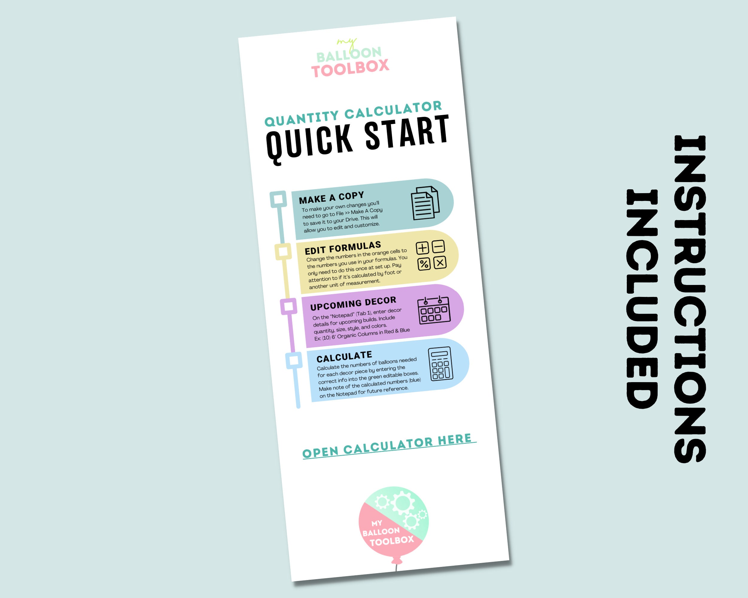 Balloon Quantity Calculator Based on Design Professional Balloon