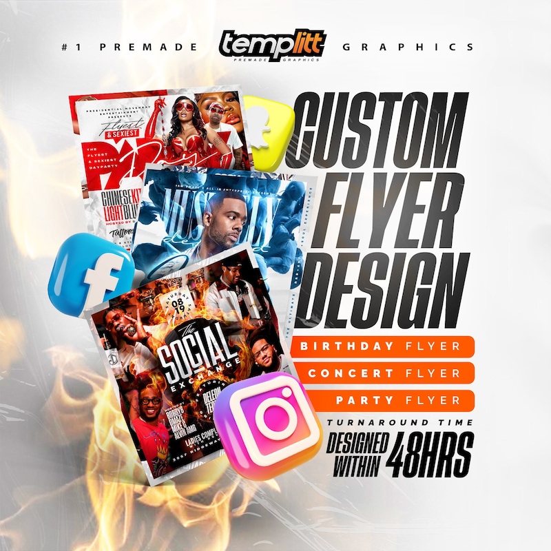 Sort Flyer Template Strip Club Flyer - Etsy