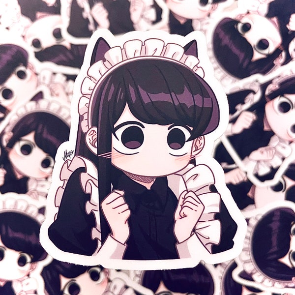 Chibi K.omi Vinyl Sticker | Waterproof, fadeproof, scratch resistant | thick high quality vinyl w/ smooth matte finish - Miharu.Myet