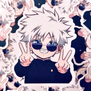 Cute Teen G.ojo Vinyl Sticker | Waterproof, fadeproof, scratch resistant | thick high quality vinyl w/ smooth matte finish - Miharu.Myet