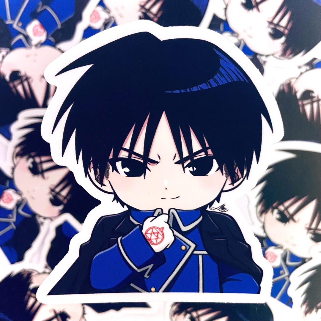 Cute Roy Mustang Vinyl Sticker | Waterproof, Fade Resistant, Scratch ...