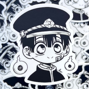 Chibi H.anako-kun Vinyl Sticker | Waterproof, fadeproof, scratch resistant | thick high quality vinyl w/ smooth matte finish - Miharu.Myet