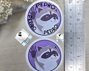 Pedro Pedro - Dancing Raccoon Meme Sticker