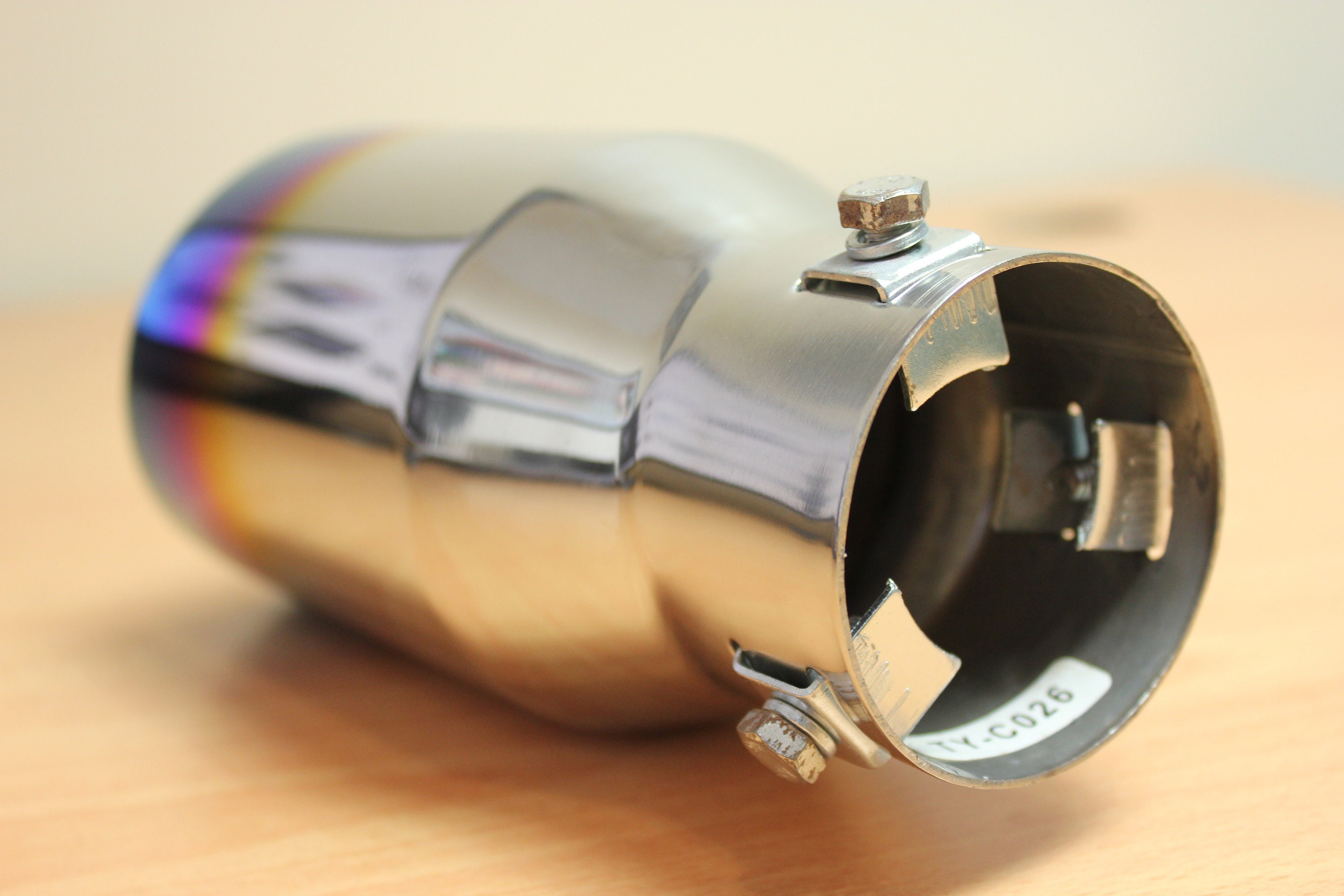 JDM Titanium Blue Exhaust Tip Stainless Steel universal Etsy