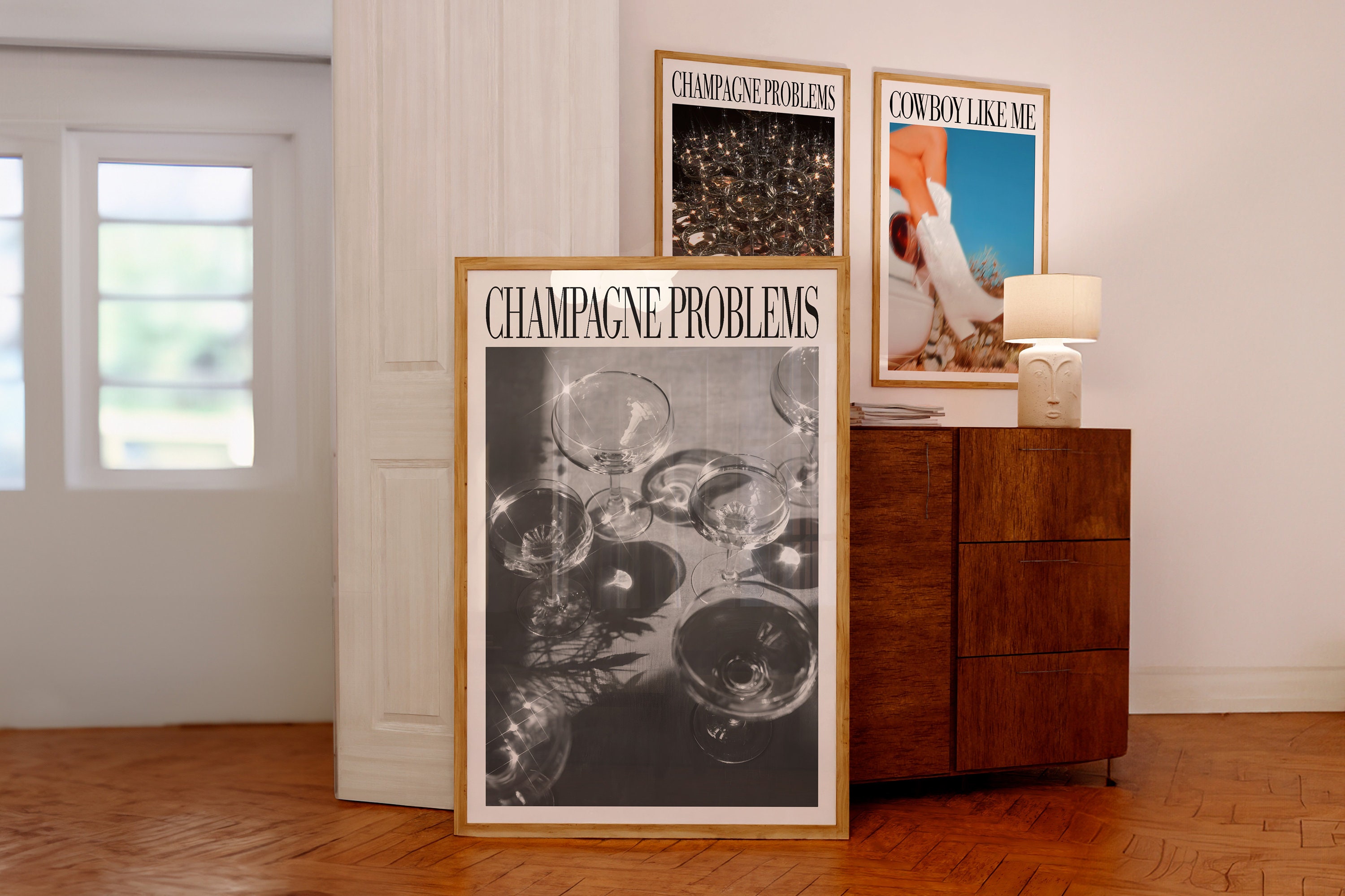 Discover Taylor Champagne Problems Poster