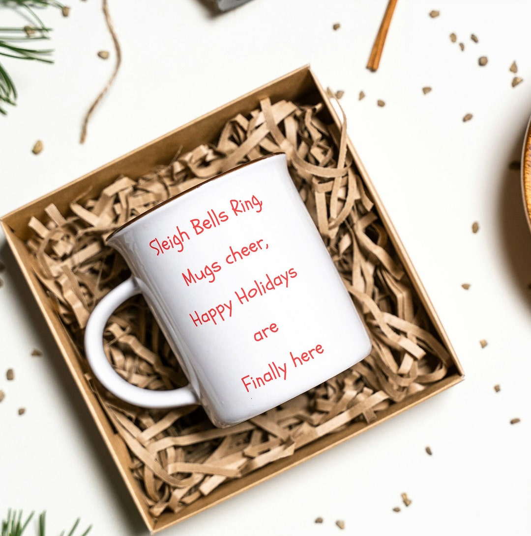 Sleigh Bells Ring Mug Holiday Fun Mug Secret Santa Gift for Etsy