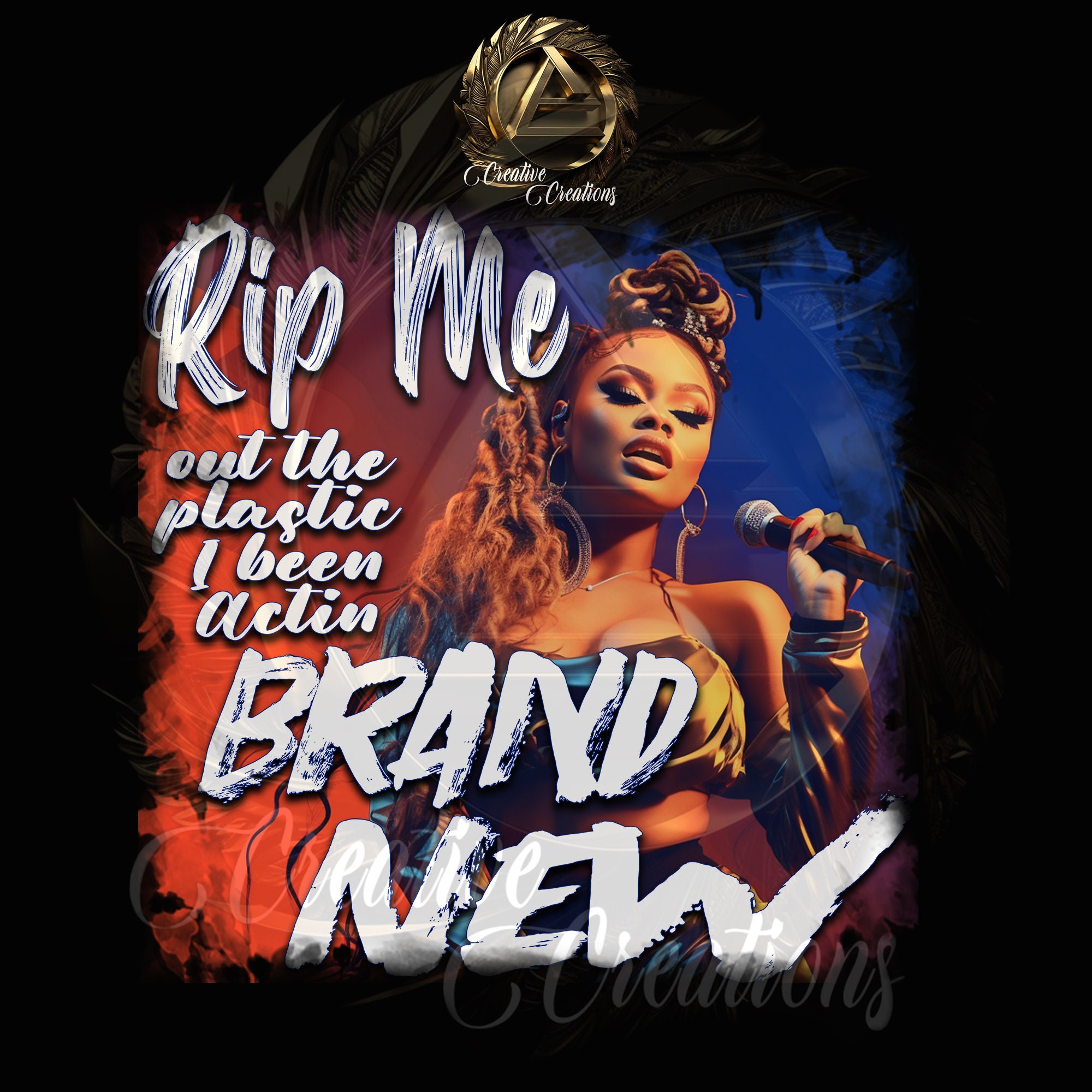 Rip Me Out the Plastic PNG, , Rip Me Out the Plastic Design for