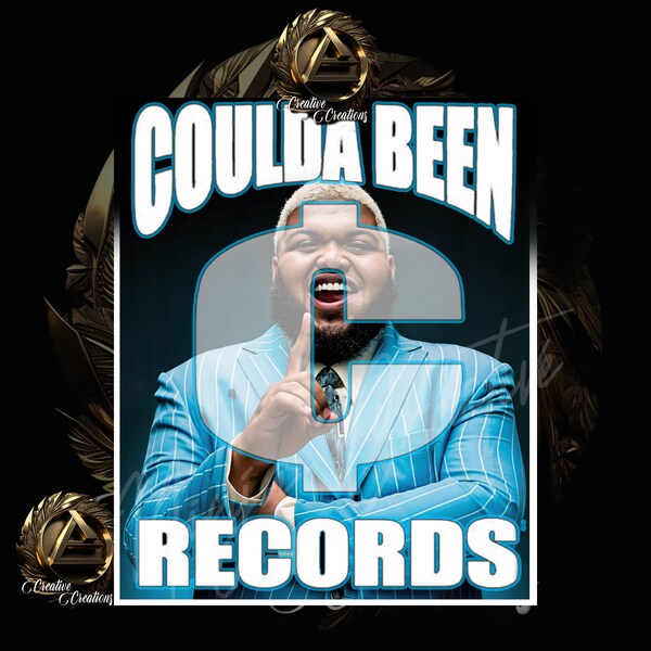 Druski Coulda Been Records Png File/ Signed Druski Png/Stand on Business Png/ Graphic Druski Design/ Digital Download Png File/ Coulda been