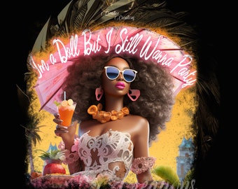 Nicki Minaj png, Party Barb PNG, T-shirt design, Ice Spice png, party Barb png, ready to print, hiphop PNG, Rapper PNG ,