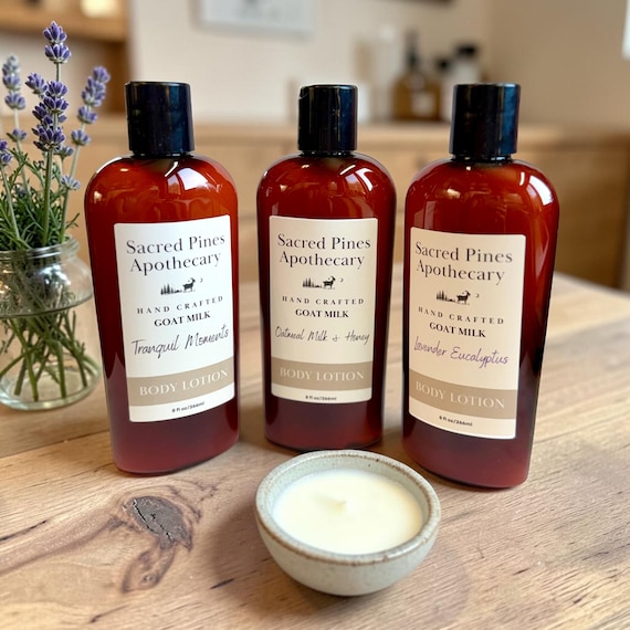 Goat Milk Body Lotion | Natural Hand & Body Moisturizer