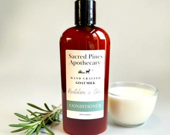 Natural Goat Milk Conditioner | Deep Hydration Conditioner | Frizzy Hair Care