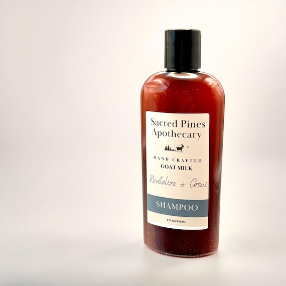 Natural Goat Milk Shampoo | Hydrating Hair Care for Dry Frizzy or Sensitive Scalp | Moisturizing Hair Bundle All Hair Types