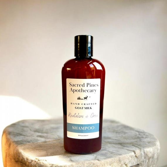 Goat Milk Shampoo For Dry Itchy Scalp Hydrating Nourishing Hair Care Gentle Natural Formula For Sensitive Skin Safe For Men Women And Kids