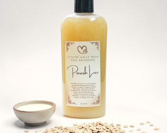 ヤギミルク犬用シャンプー：敏感肌の犬のための天然成分