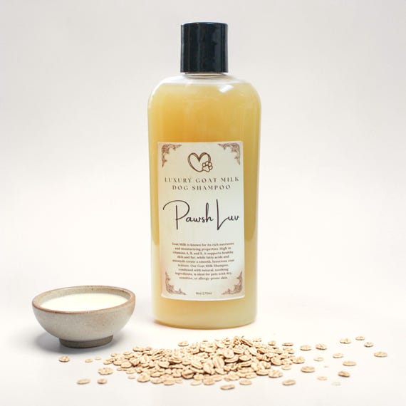 Goat Milk Dog Shampoo: Natural Ingredients For Dogs With Sensitive Skin