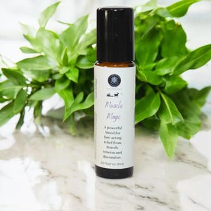 Muskelmagie ätherisches Öl Roller Ball Erfrischende Aromatherapie Roll-On für Verspannungen Relief Komfort Entspannung Beruhigende ätherische Öle Mischung