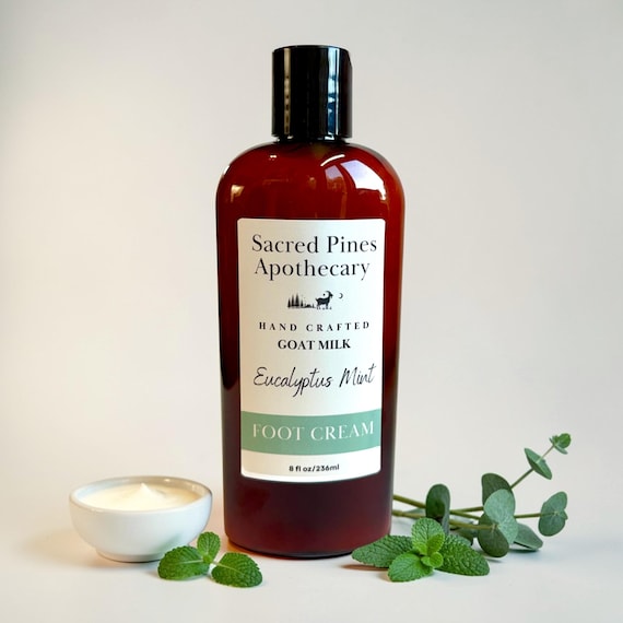 Foot Cream | Goat Milk Moisturizer for Dry, Cracked Feet