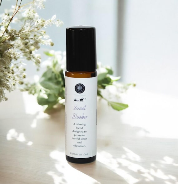 Sweet Slumber Essential Oil Roller Refreshing Aromatherapy Roll On for Comfort & Relaxation Perfect for Seasonal Support And Clear Breathing