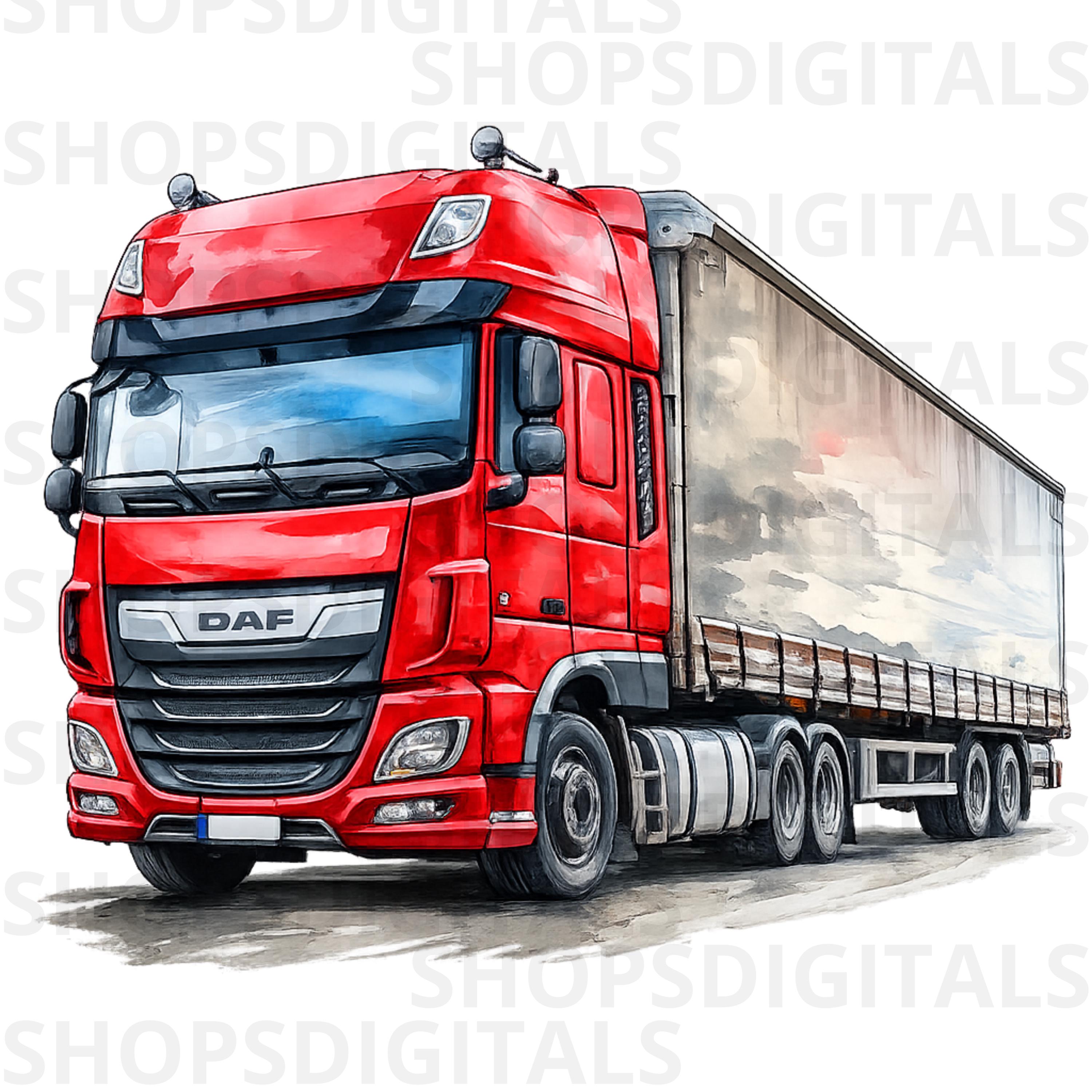 Daf Truck - Etsy