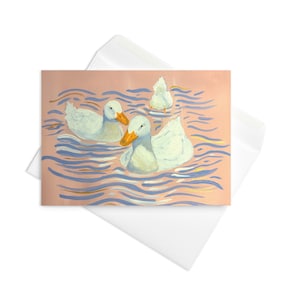 Cartão Silly Goose (Pato)